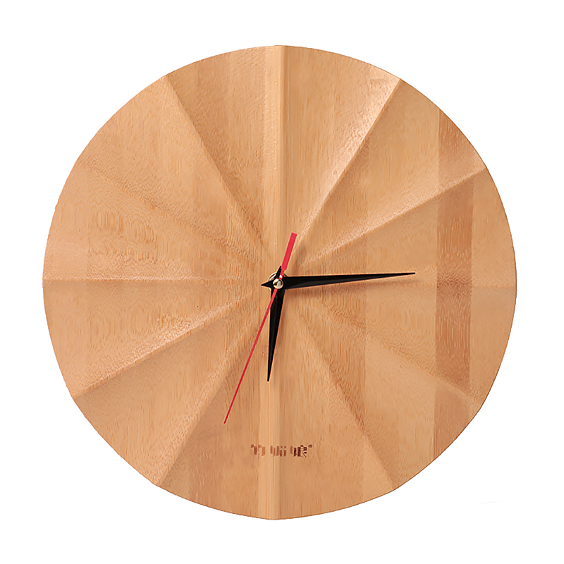 대나무 창의적인 벽 시계